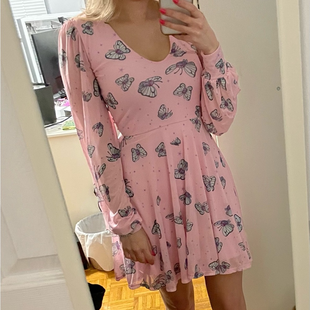 Blackmilk x Pokemon Butterfree Romance Dress🦋 size XS, new with tags